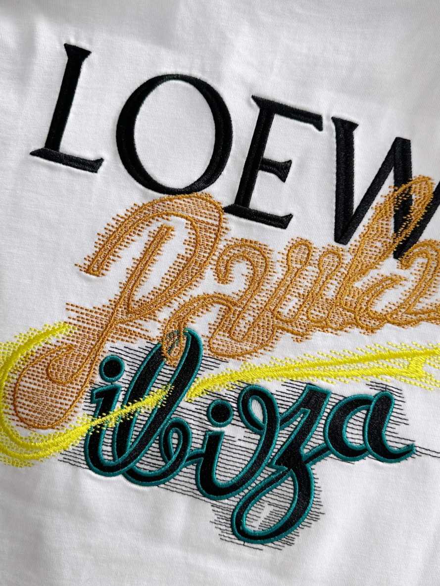 ロエベ メンズ レディース 半袖Tシャツ