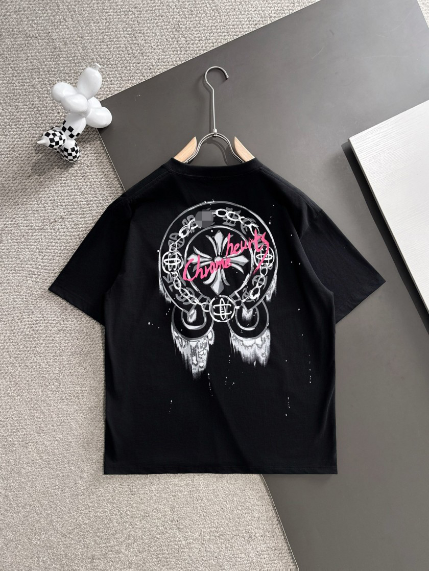 クロムハーツメンズ レディース 半袖Tシャツ