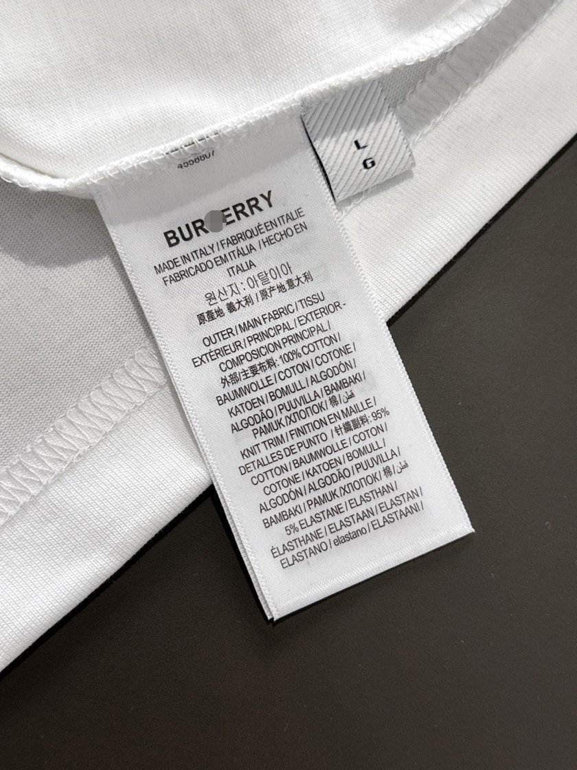 バーバリー メンズ レディース 半袖Tシャツ