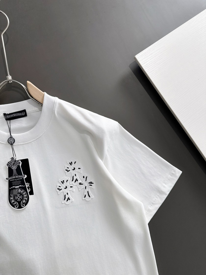 クロムハーツメンズ レディース 半袖Tシャツ