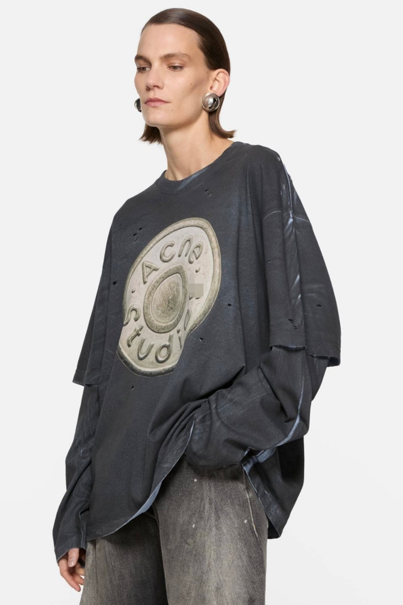 アクネ ストゥディオ ズ メンズ レディース 半袖Tシャツ