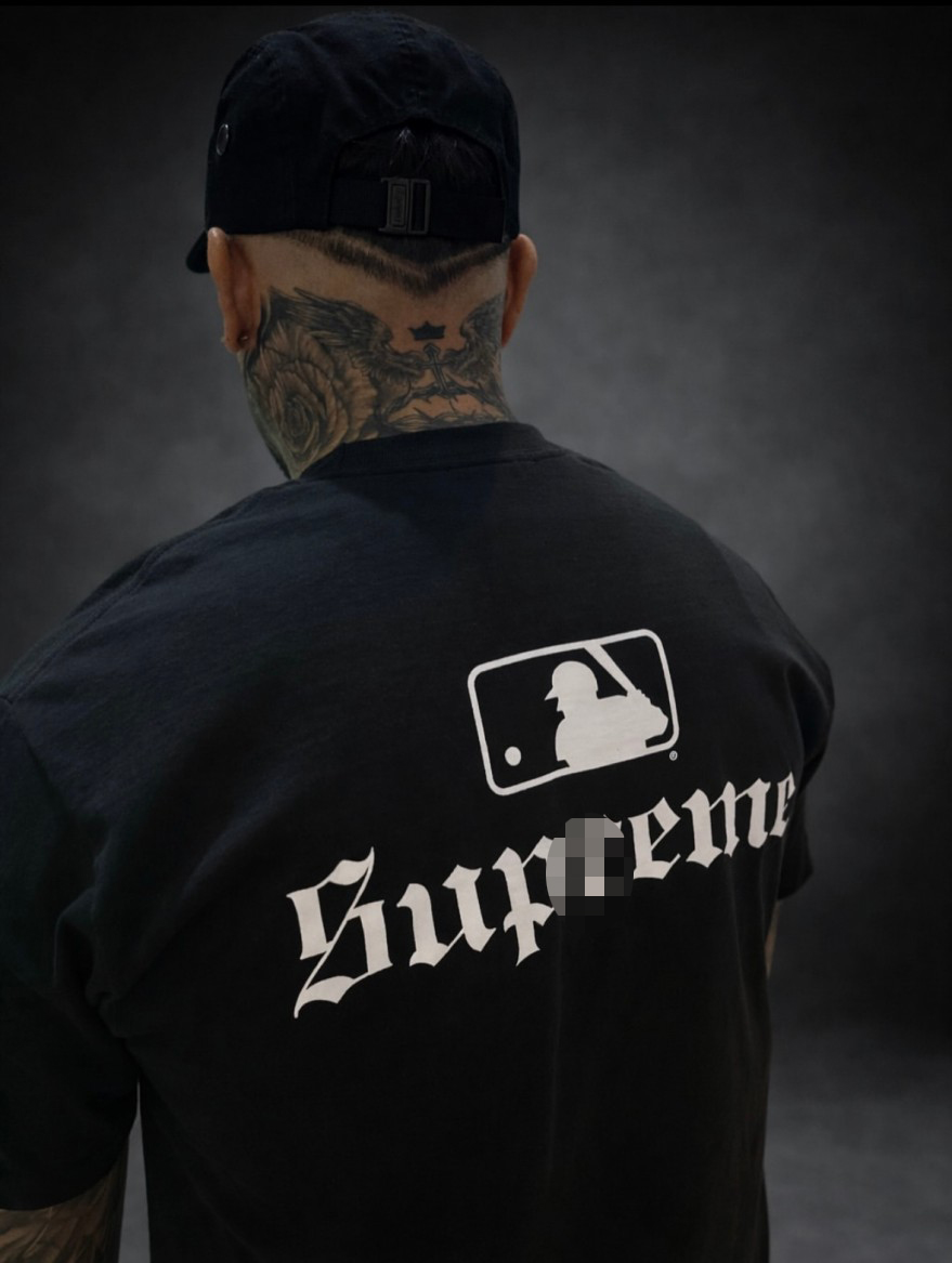 シュプリーム &times;MLB メンズ レディース 半袖Tシャツ