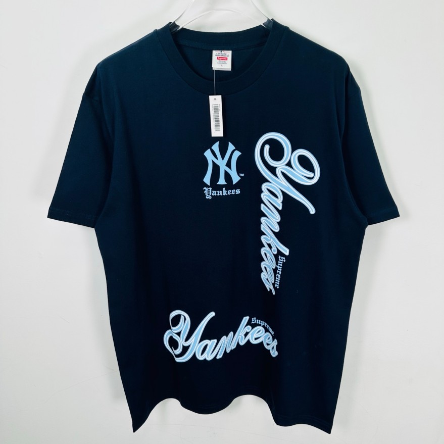 シュプリーム &times;MLB メンズ レディース 半袖Tシャツ