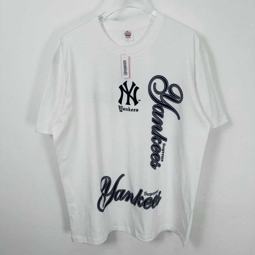 シュプリーム &times;MLB メンズ レディース 半袖Tシャツ