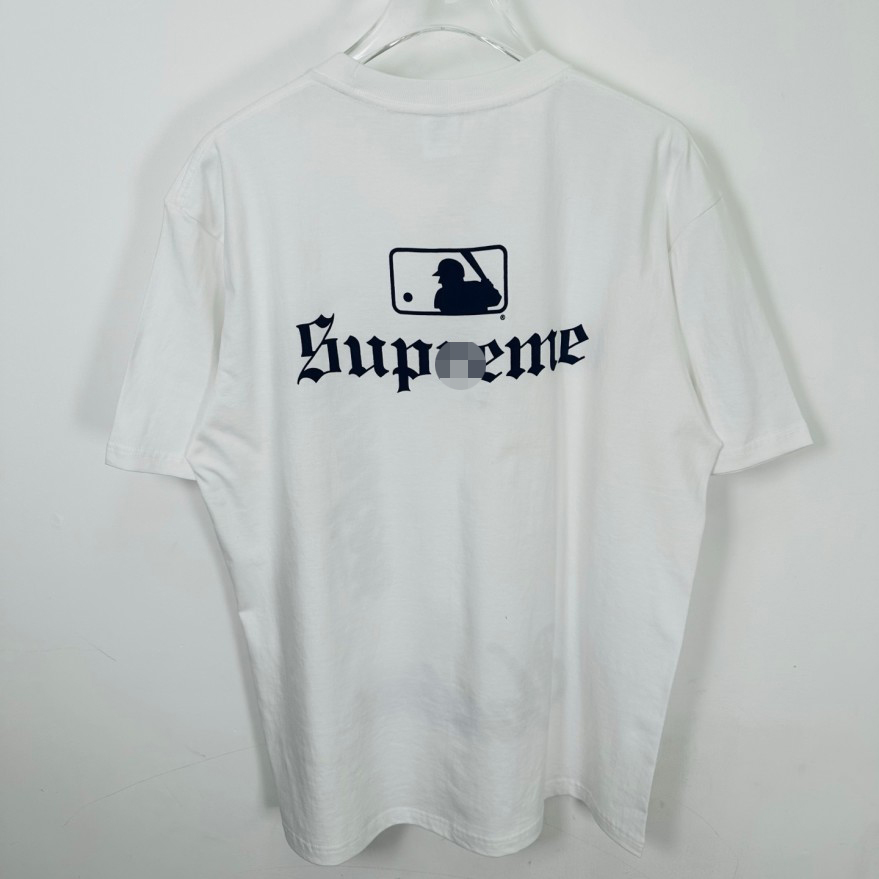 シュプリーム &times;MLB メンズ レディース 半袖Tシャツ
