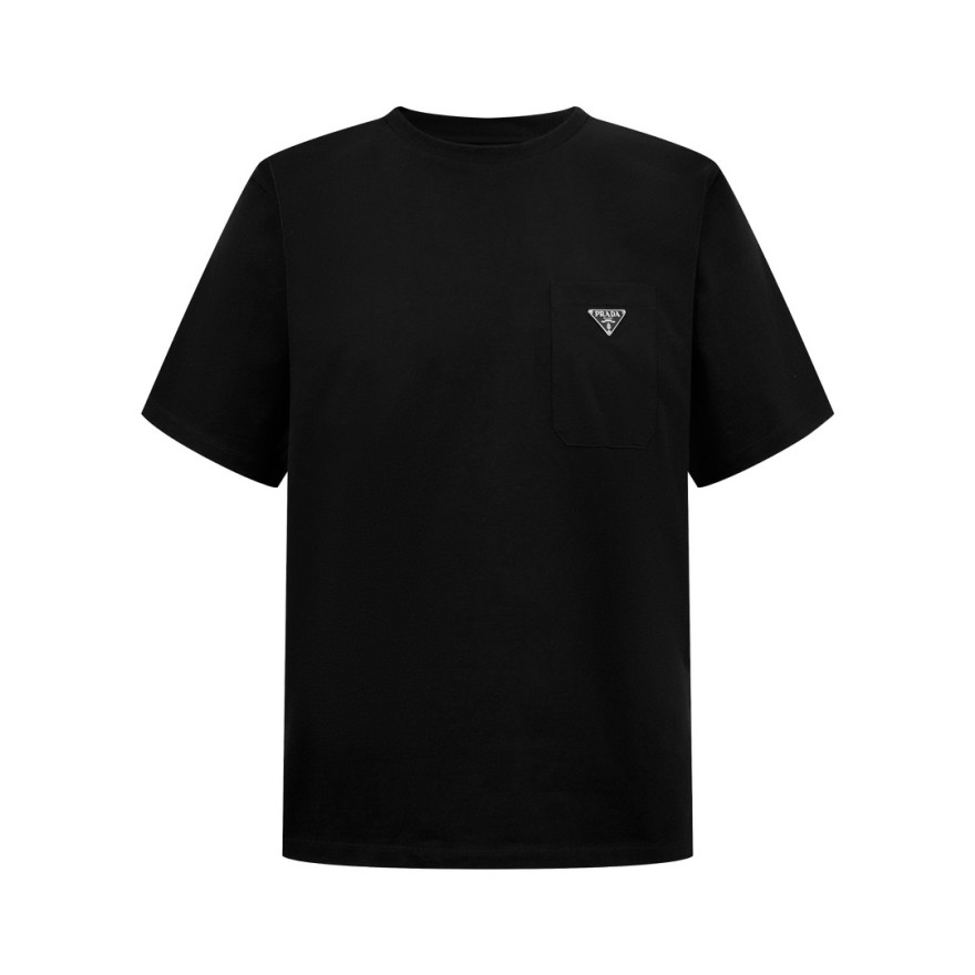 プラダ男女兼用ユニセックス半袖Tシャツ