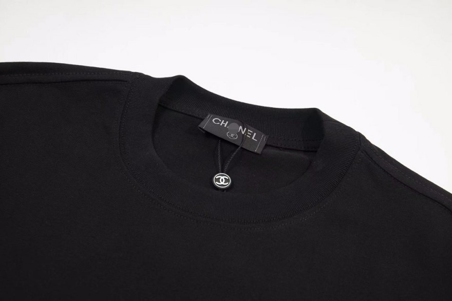 シャネル ストリート系ファッション定番半袖T カップルコーデおすすめ半袖Tシャツ