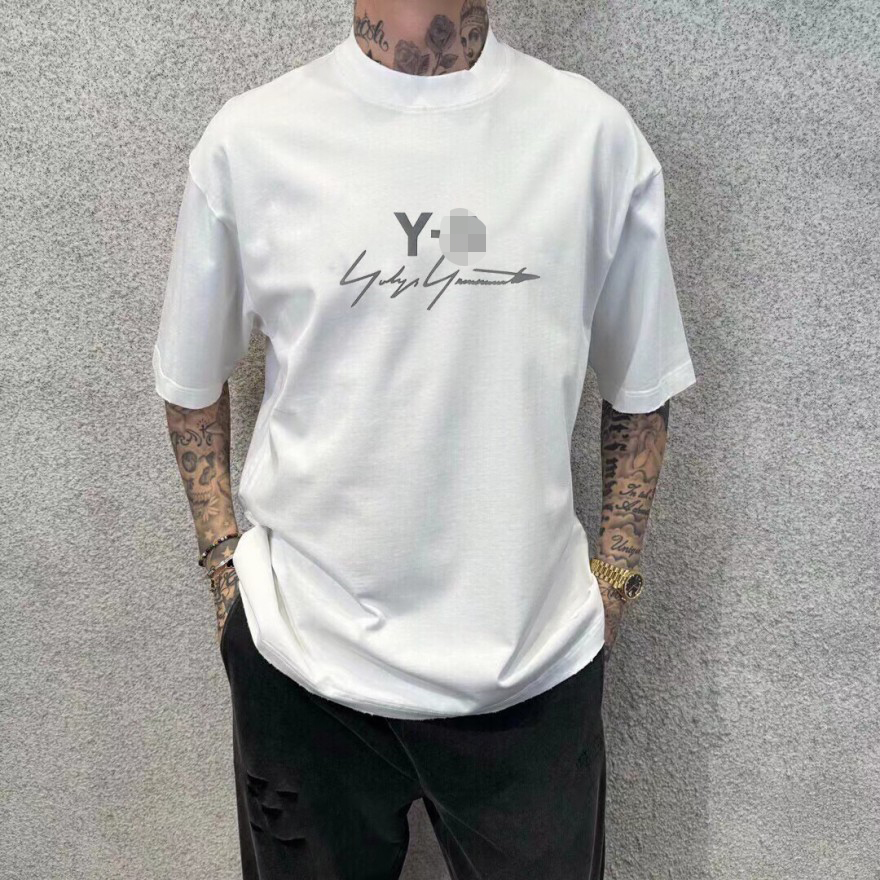 ヨウジヤマモト 夏のお出かけにぴったり半袖Tシャツ