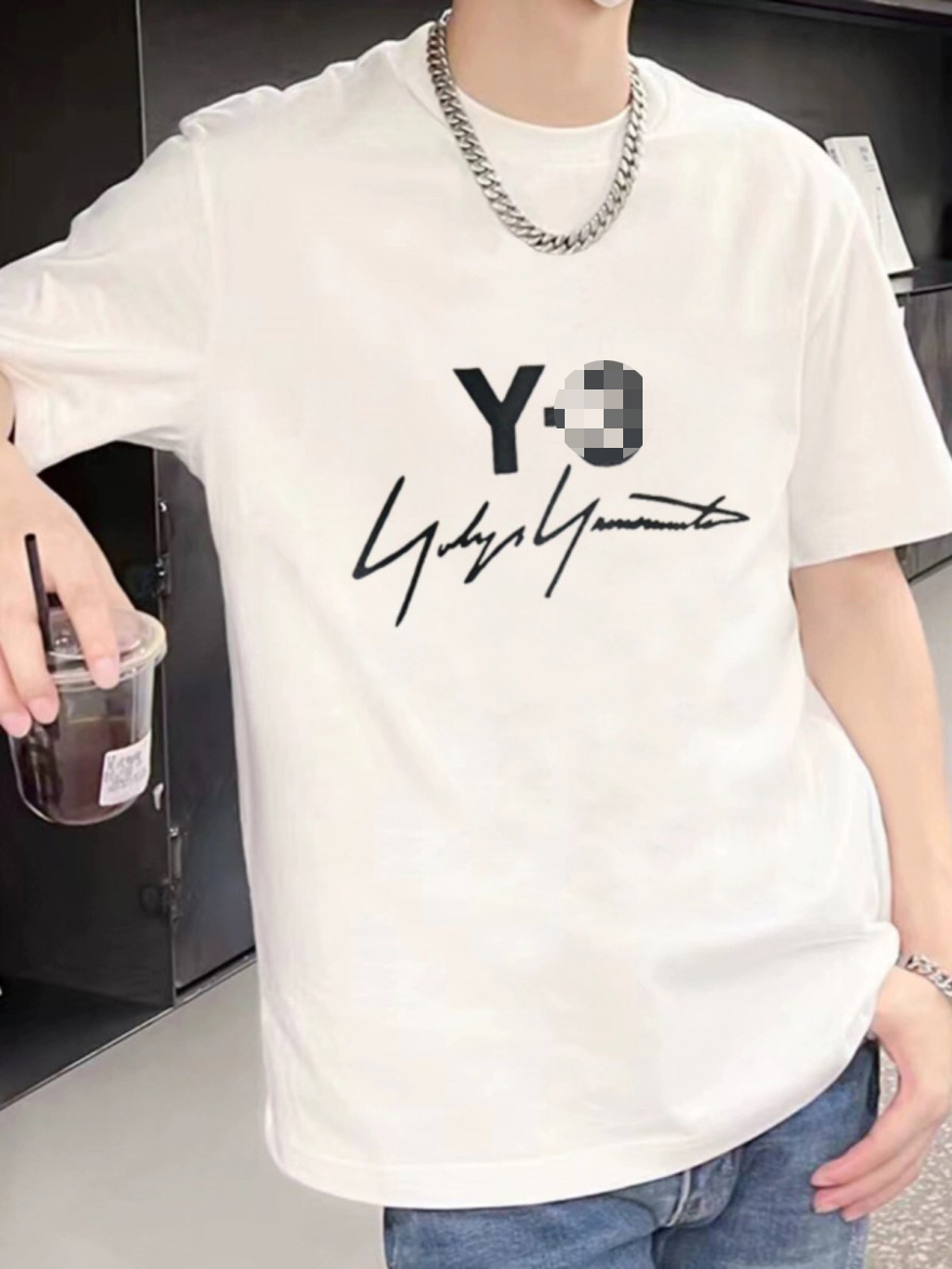 ヨウジヤマモト 夏のお出かけにぴったり半袖Tシャツ