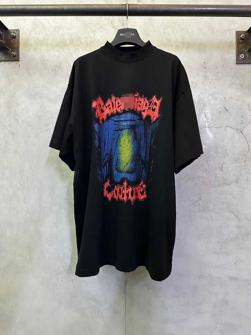 バレンシアガ メンズ レディース 半袖Tシャツ