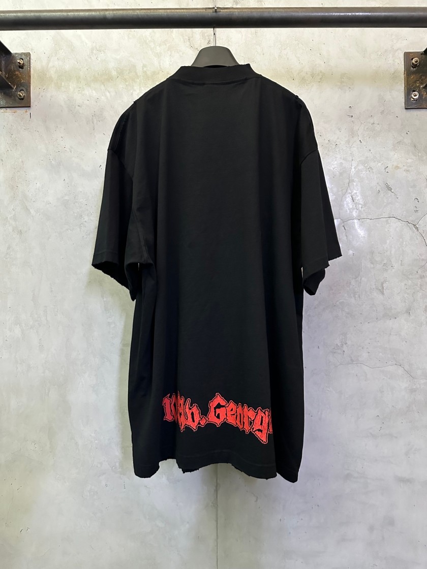 バレンシアガ メンズ レディース 半袖Tシャツ