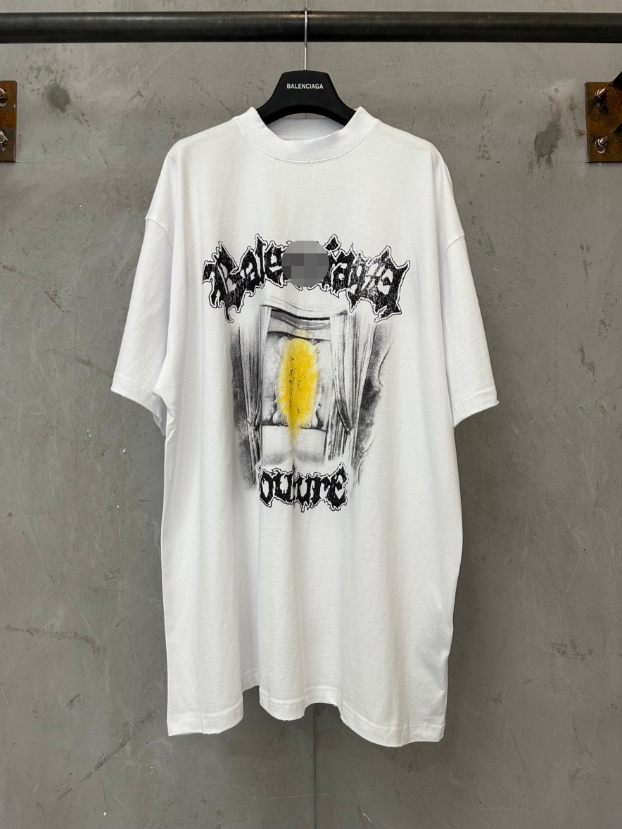 バレンシアガ メンズ レディース 半袖Tシャツ