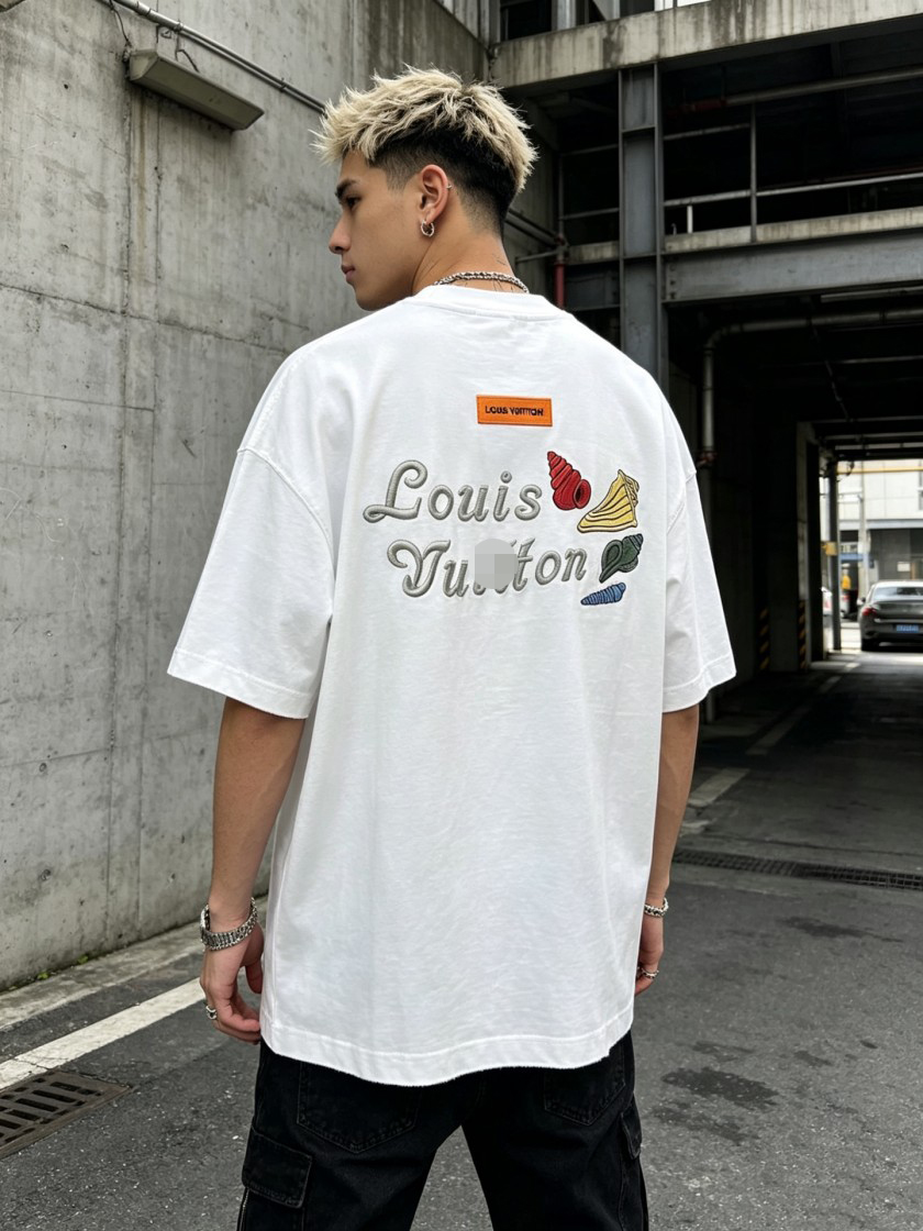 ルイヴィトン柔らか素材で着心地抜群の 半袖Tシャツ