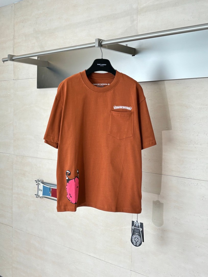 クロムハーツ 一枚で主役級デザイン半袖Tシャツ
