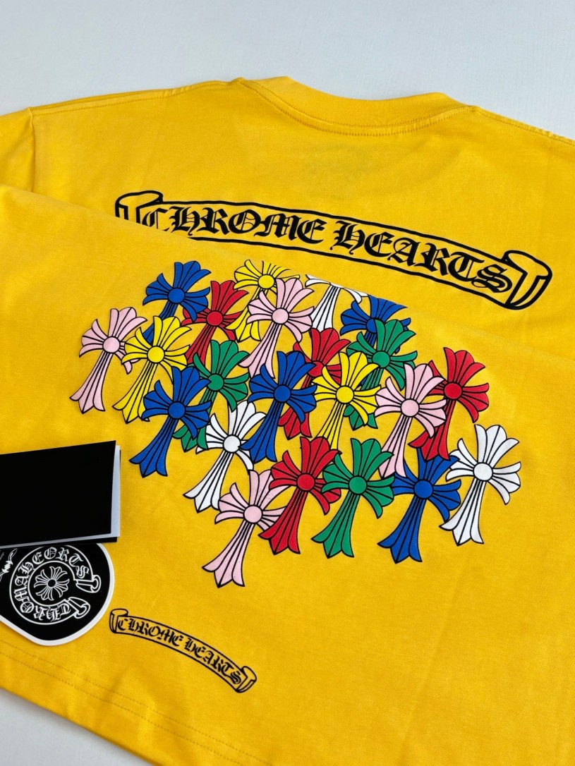 クロムハーツ 一枚で主役級デザイン半袖Tシャツ