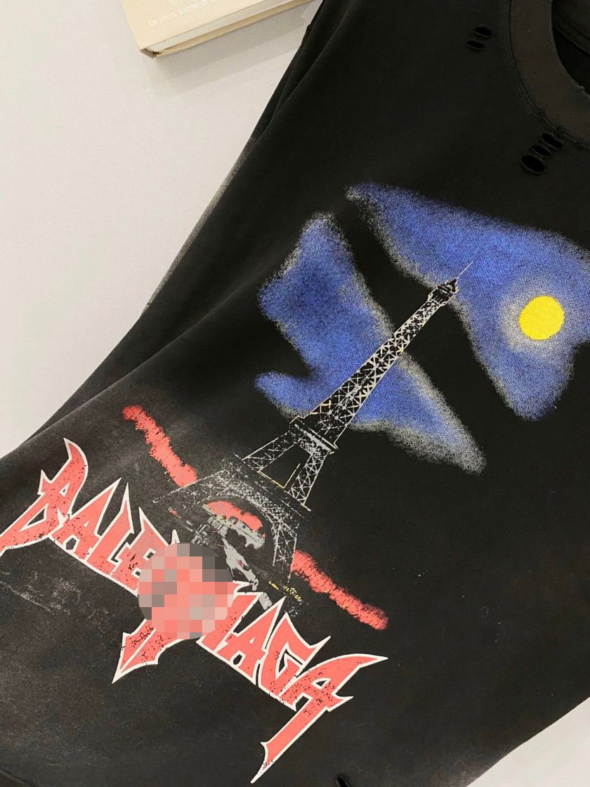 バレンシアガ カジュアル好き必見 人気半袖アイテム 半袖Tシャツ