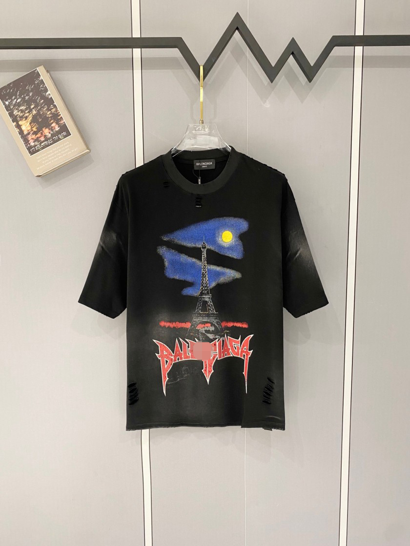 バレンシアガ カジュアル好き必見 人気半袖アイテム 半袖Tシャツ