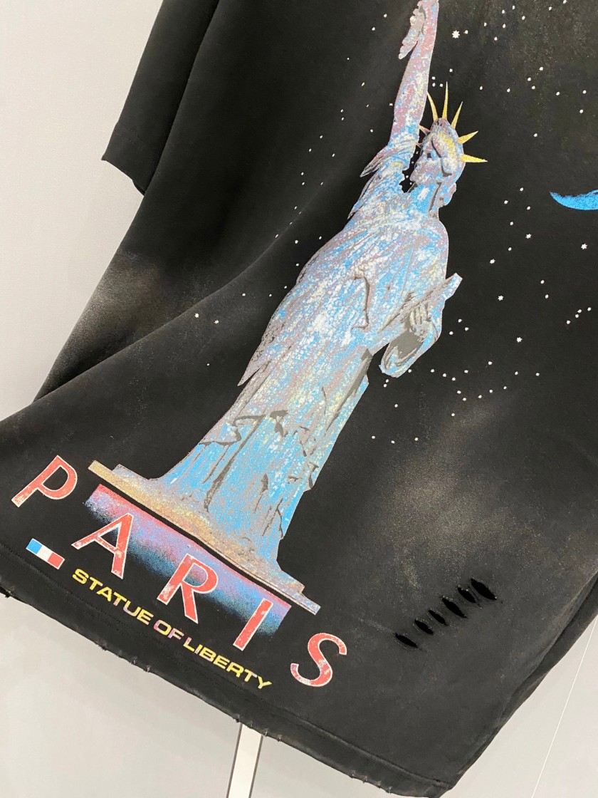 バレンシアガ爽やかカラー半袖Tシャツ新登場