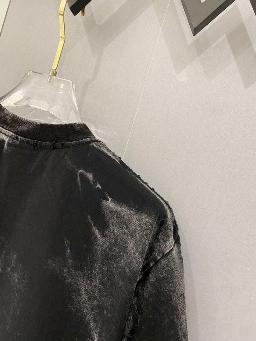バレンシアガシンプル派におすすめ無地 半袖Tシャツ