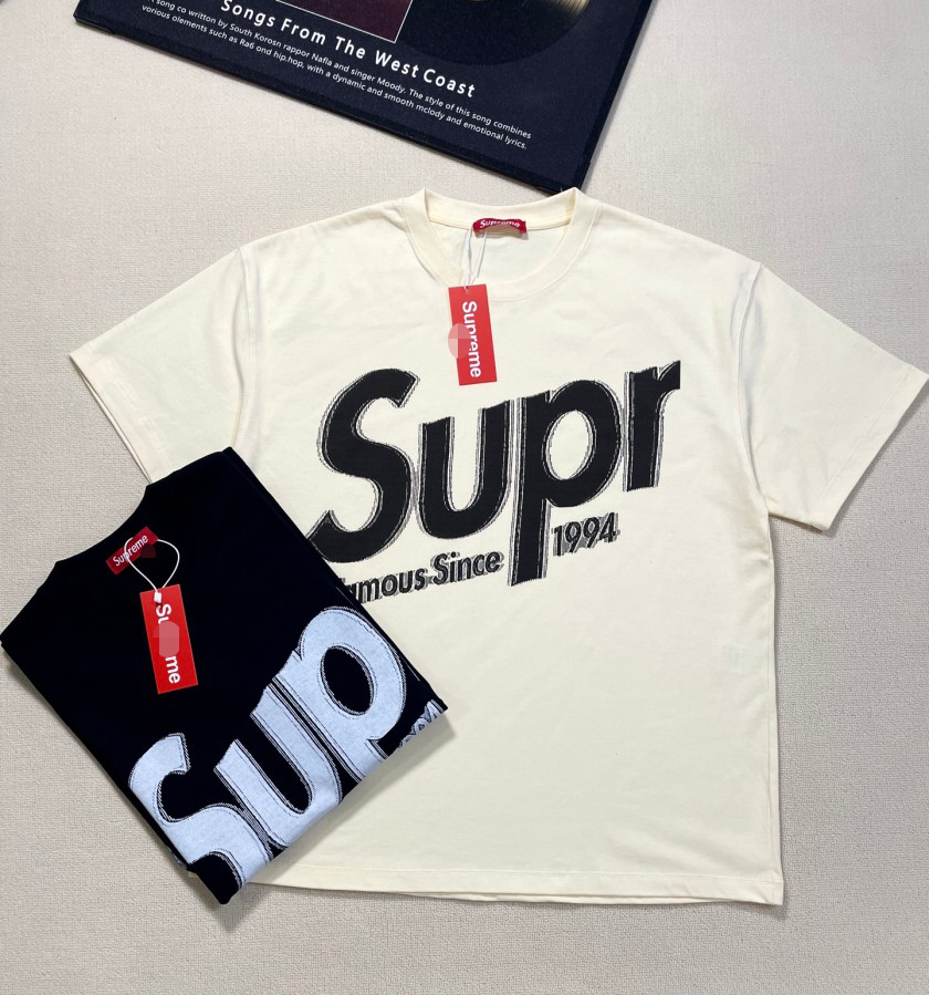 シュプリームメンズ レディース 半袖Tシャツ