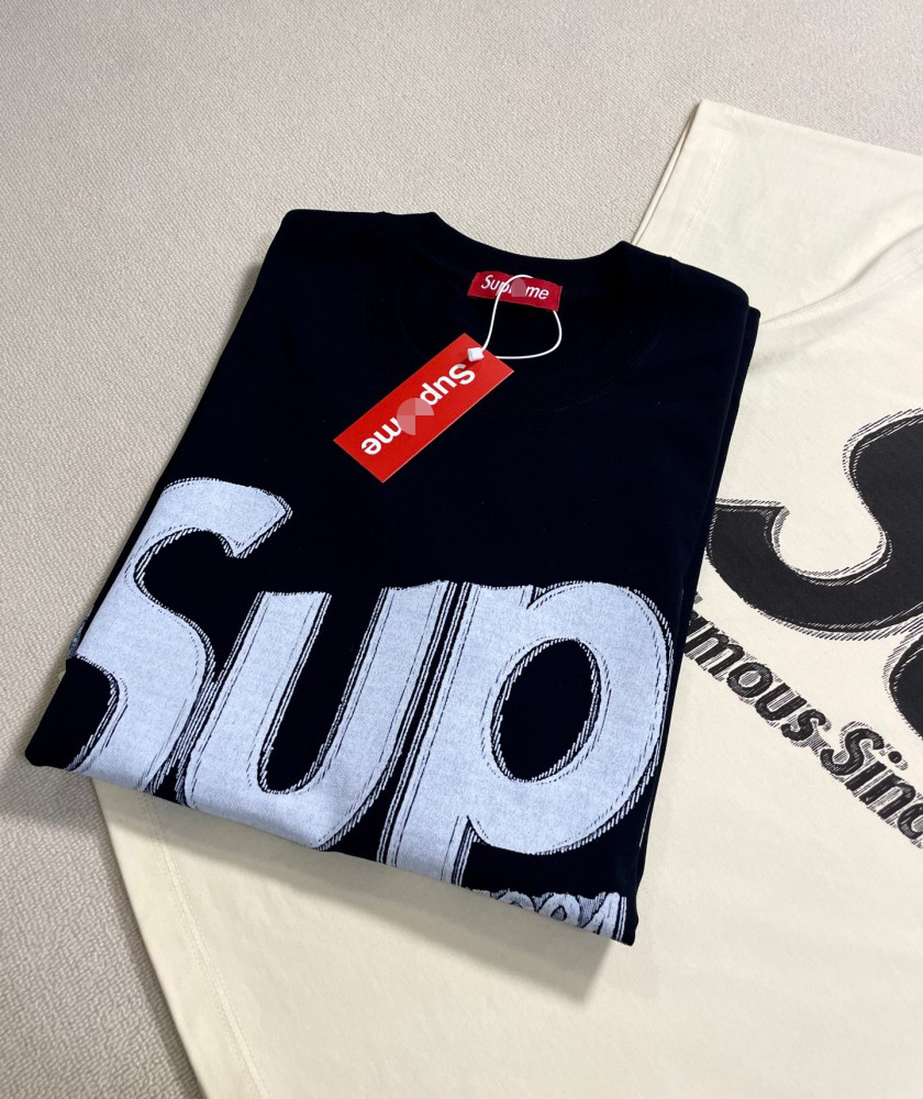 シュプリームメンズ レディース 半袖Tシャツ