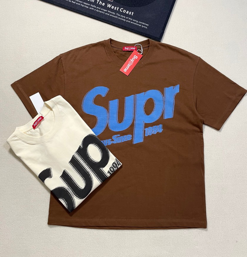 シュプリームメンズ レディース 半袖Tシャツ