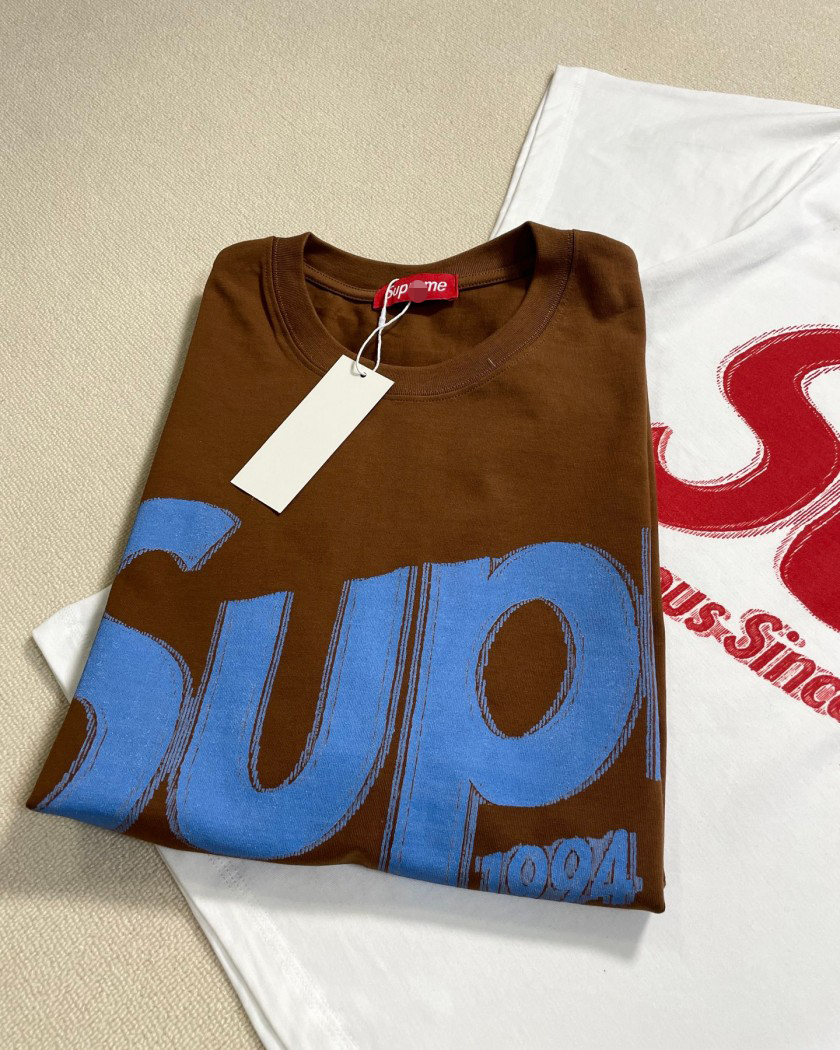 シュプリームメンズ レディース 半袖Tシャツ