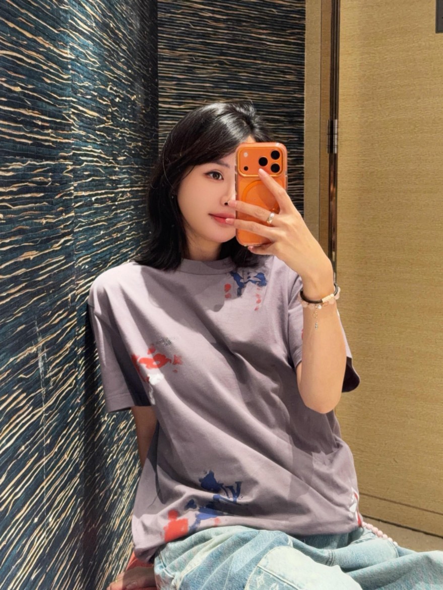 ルイヴィトン 夏ストリートコーデ人気 半袖Tシャツ
