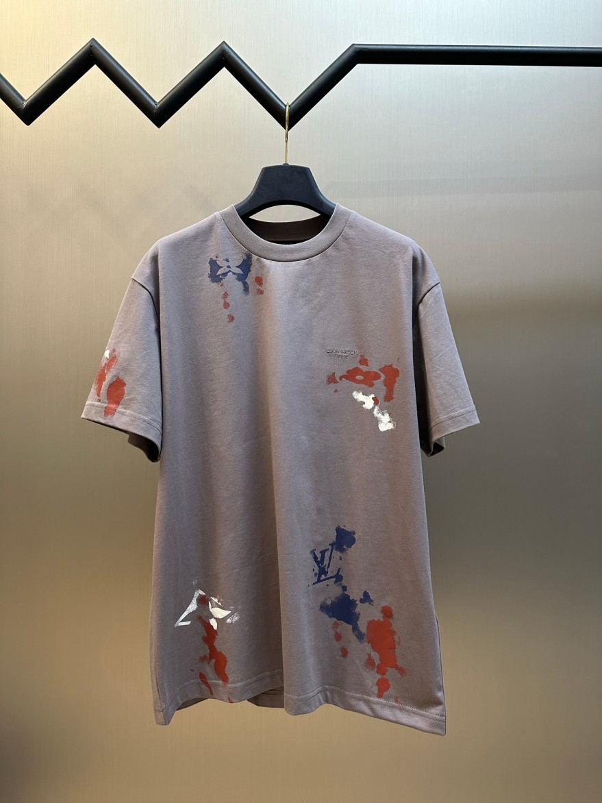 ルイヴィトン 夏ストリートコーデ人気 半袖Tシャツ