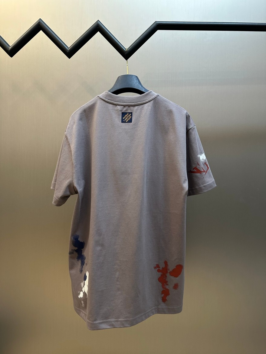ルイヴィトン 夏ストリートコーデ人気 半袖Tシャツ