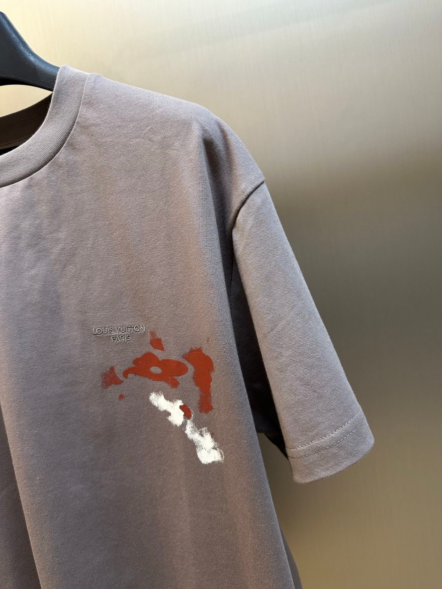 ルイヴィトン 夏ストリートコーデ人気 半袖Tシャツ