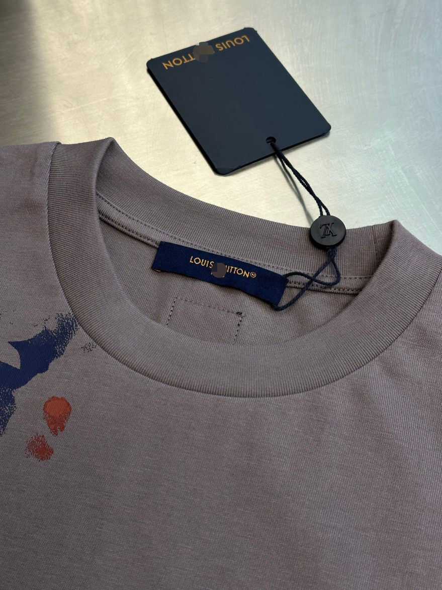 ルイヴィトン 夏ストリートコーデ人気 半袖Tシャツ