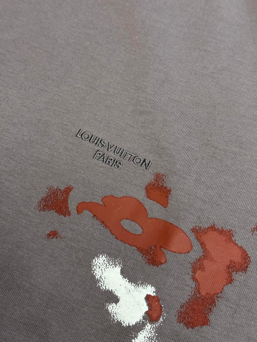 ルイヴィトン 夏ストリートコーデ人気 半袖Tシャツ