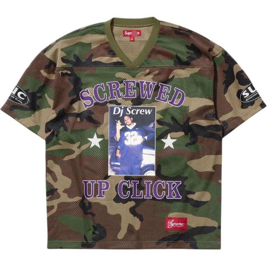 シュプリーム X DJ SCREW メンズ レディース 半袖Tシャツ