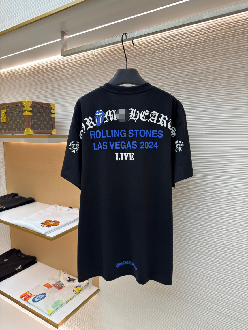 クロムハーツメンズ レディース 半袖Tシャツ