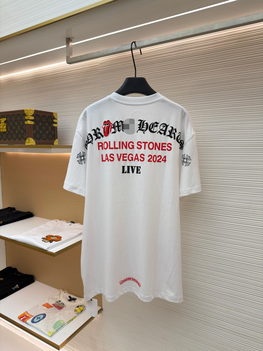 クロムハーツメンズ レディース 半袖Tシャツ