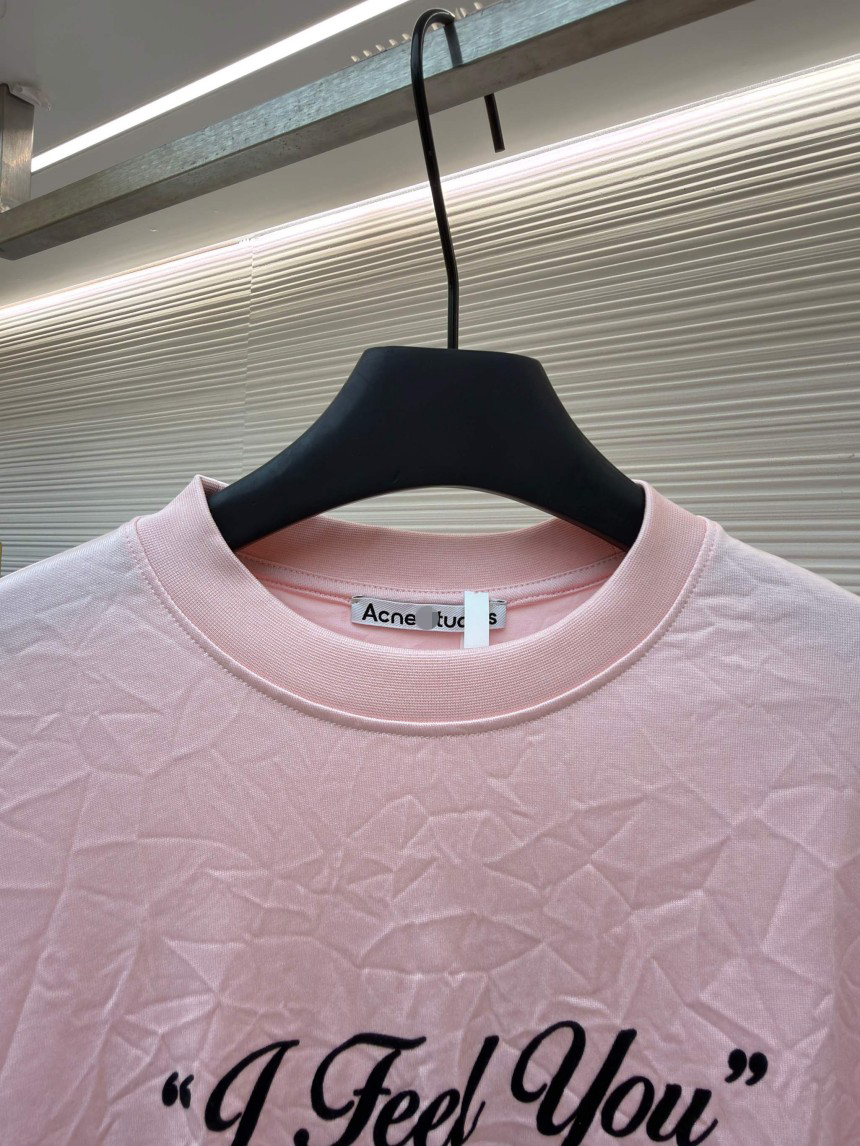 アクネ ストゥディオ 夏限定デザイン半袖Tシャツ販売中