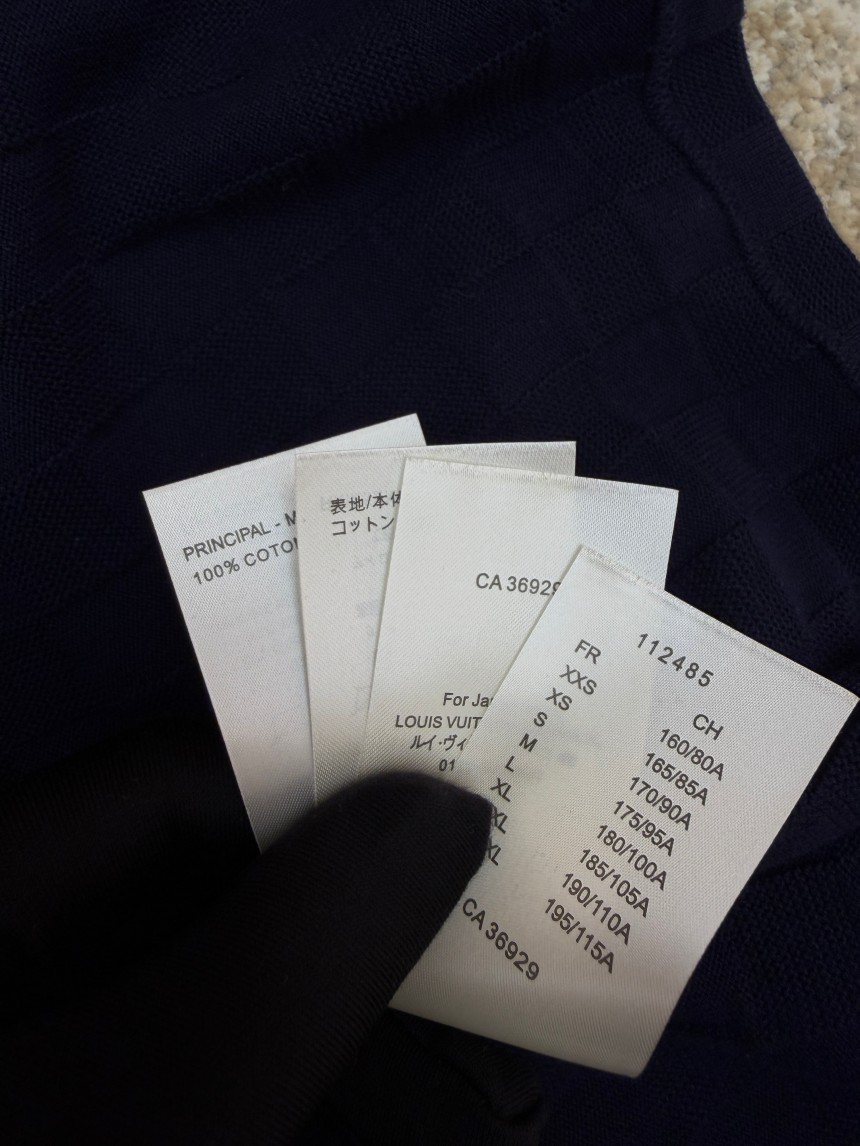 ルイヴィトン メンズ レディース　ニット 半袖Tシャツ