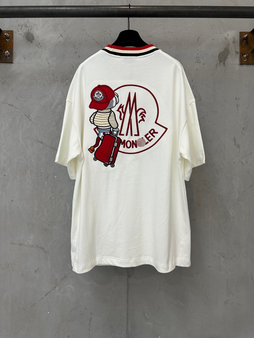 モンクレール メンズ レディース 半袖Tシャツ