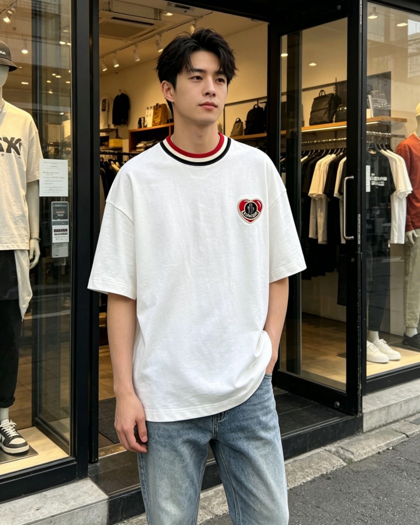 モンクレール メンズ レディース 半袖Tシャツ