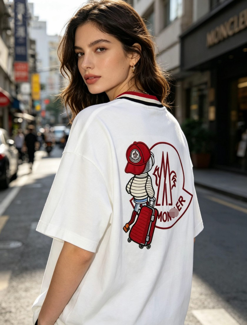 モンクレール メンズ レディース 半袖Tシャツ
