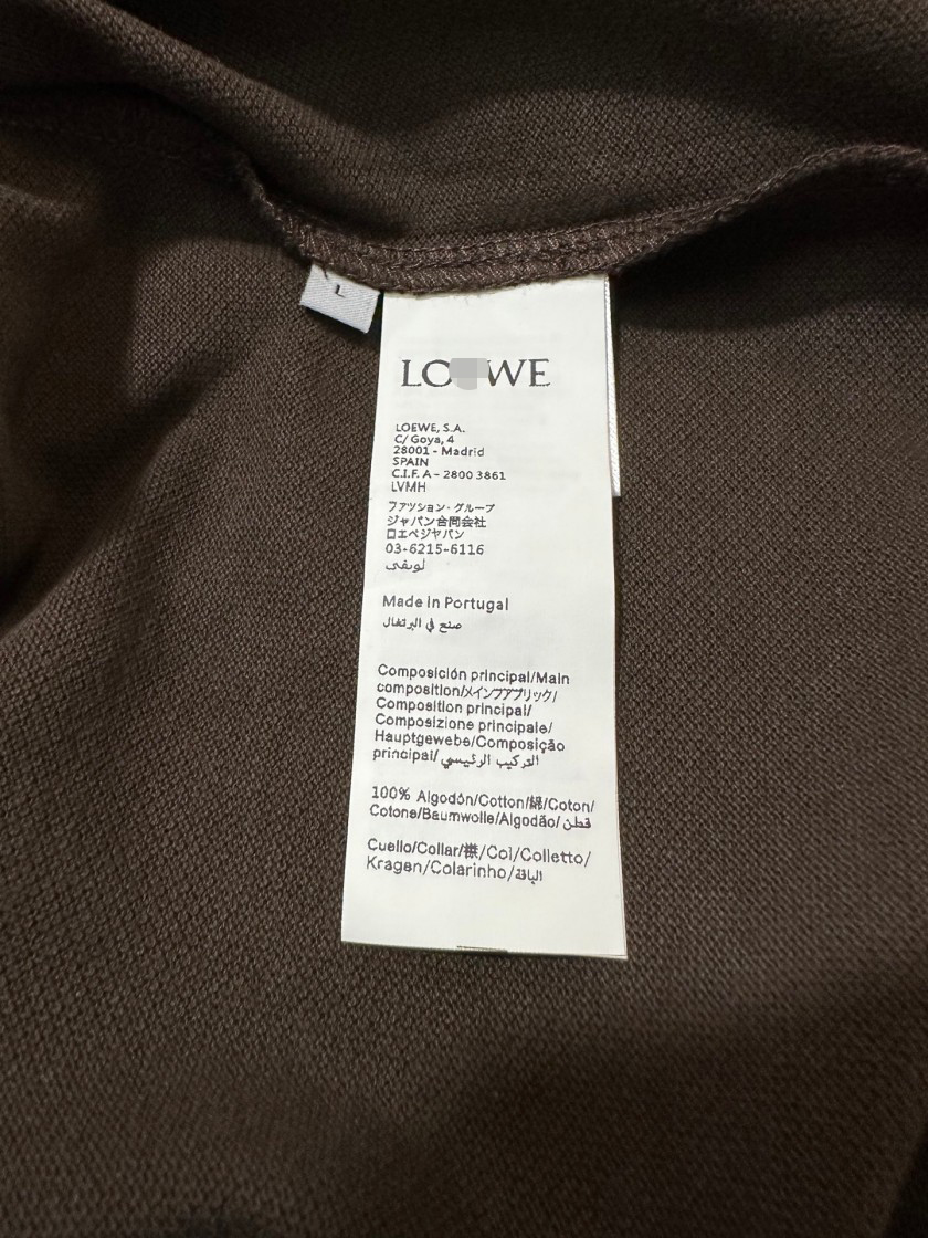 ロエベ メンズ レディース 半袖ポロシャツ