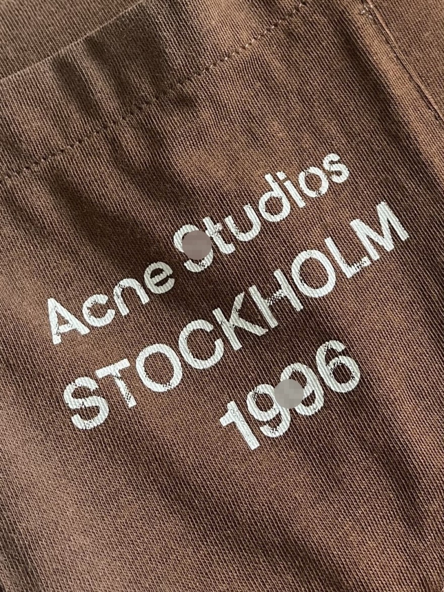 アクネ ストゥディオ ズ  メンズ レディース 半袖Tシャツ