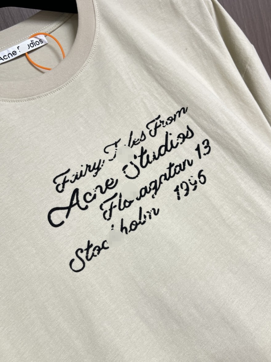 アクネ ストゥディオ ズ   メンズ レディース 半袖Tシャツ