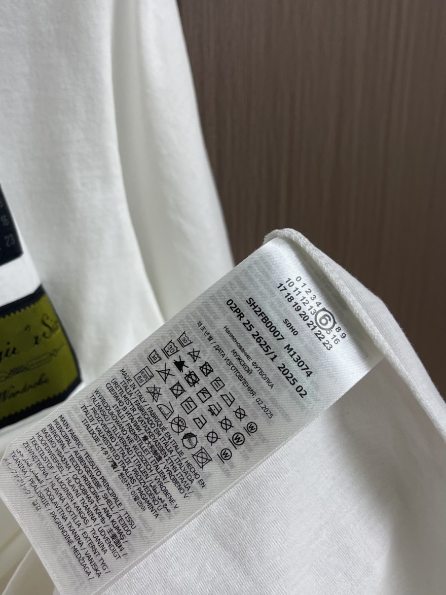マルタンマルジェラ メンズ レディース 半袖Tシャツ