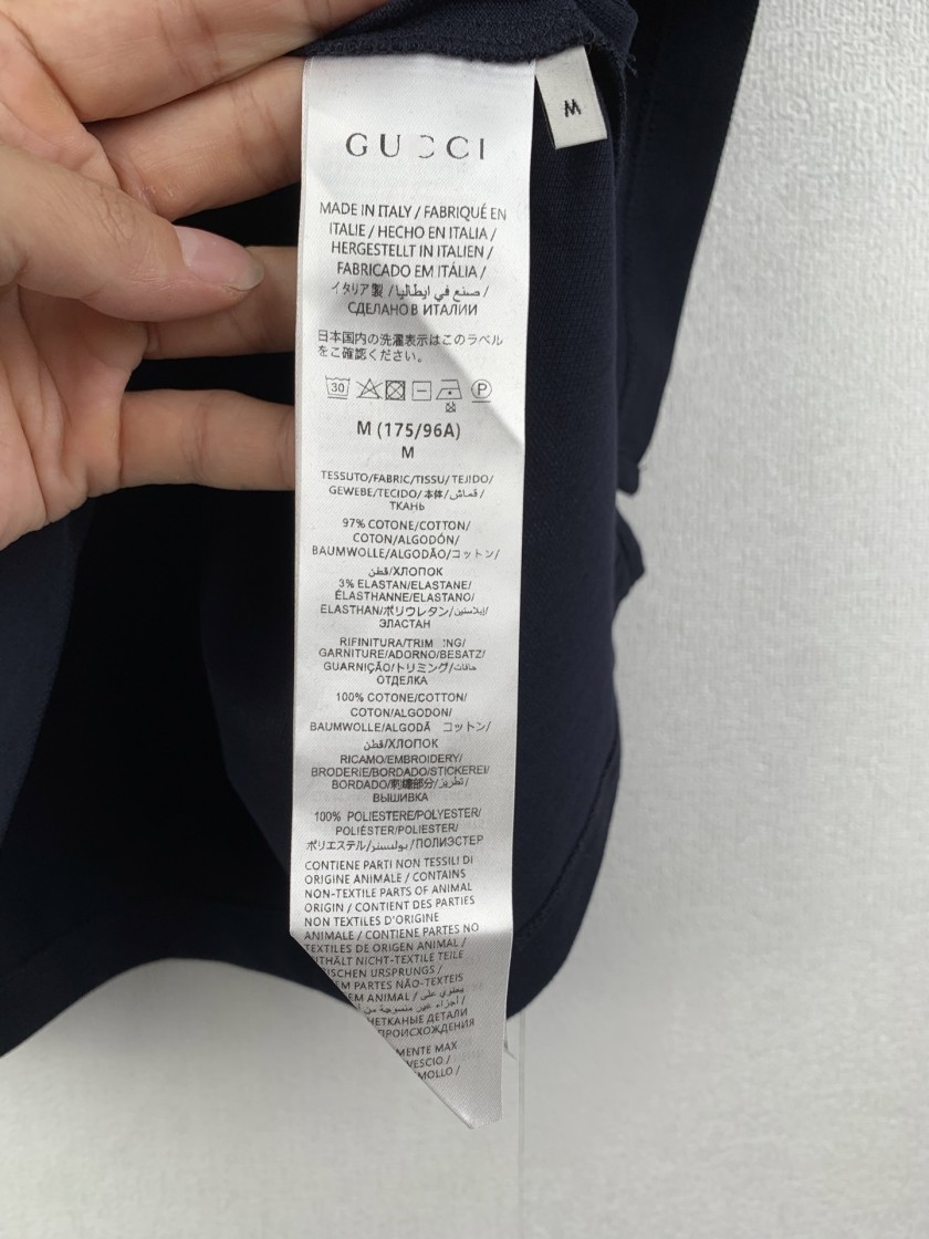 グッチ メンズ レディース 半袖ポロシャツ