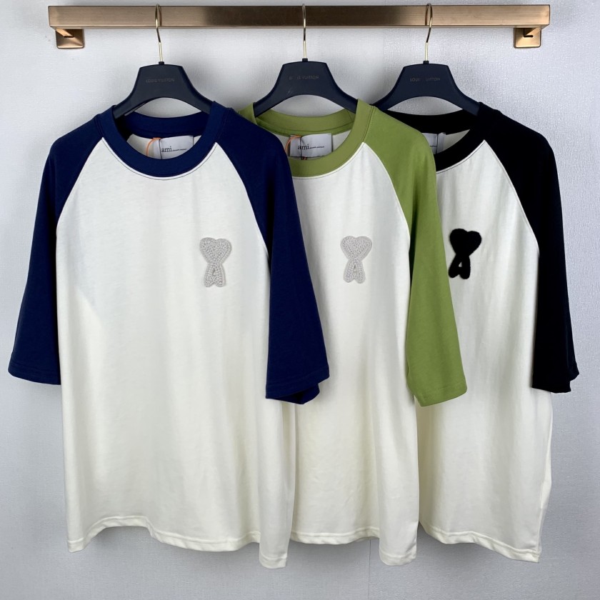 アミ メンズ レディース 半袖Tシャツ