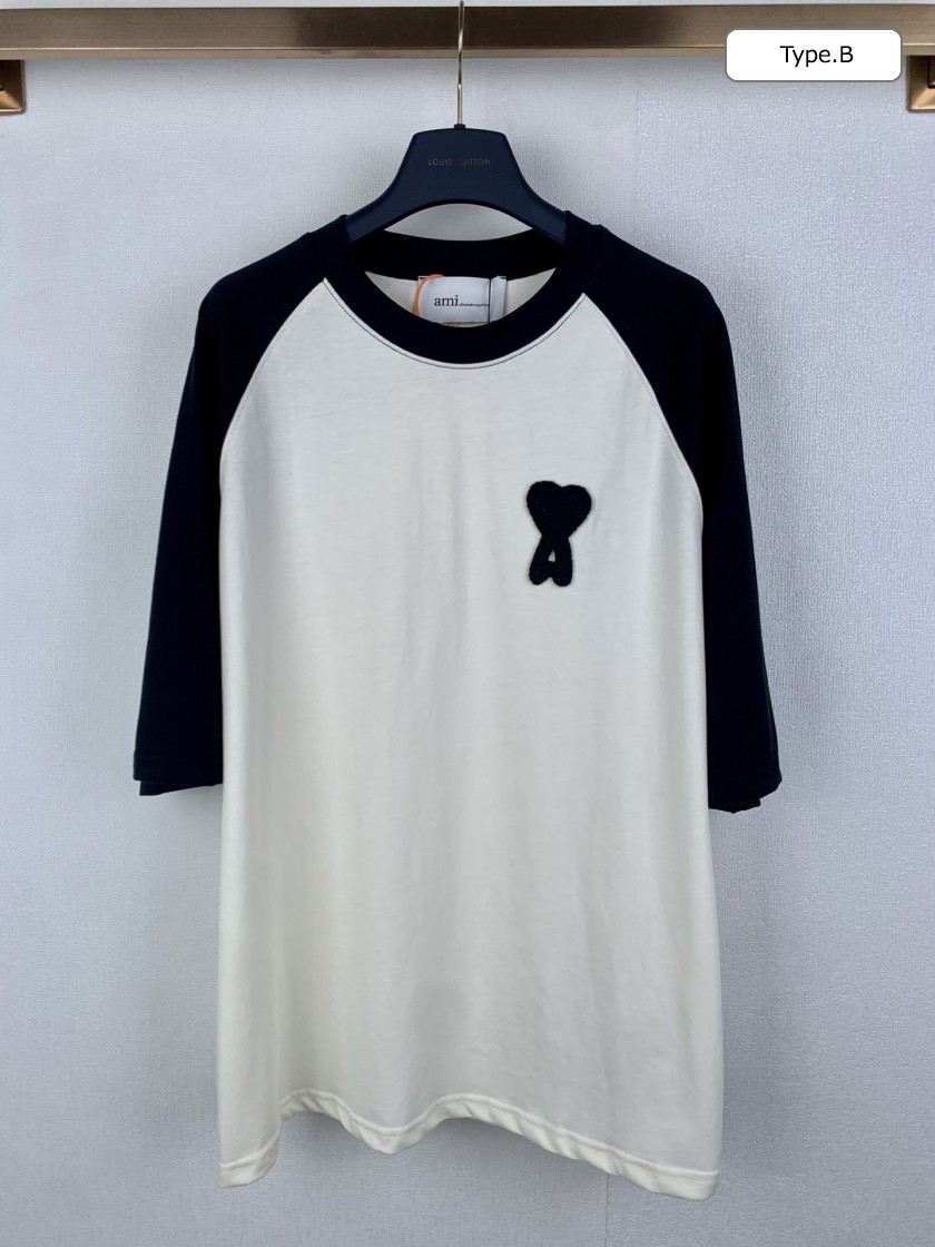 アミ メンズ レディース 半袖Tシャツ