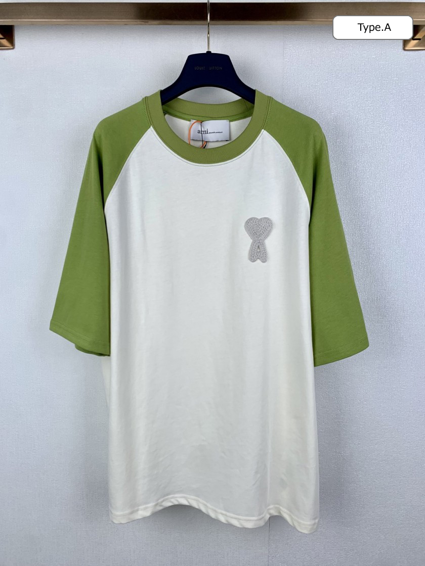 アミ メンズ レディース 半袖Tシャツ
