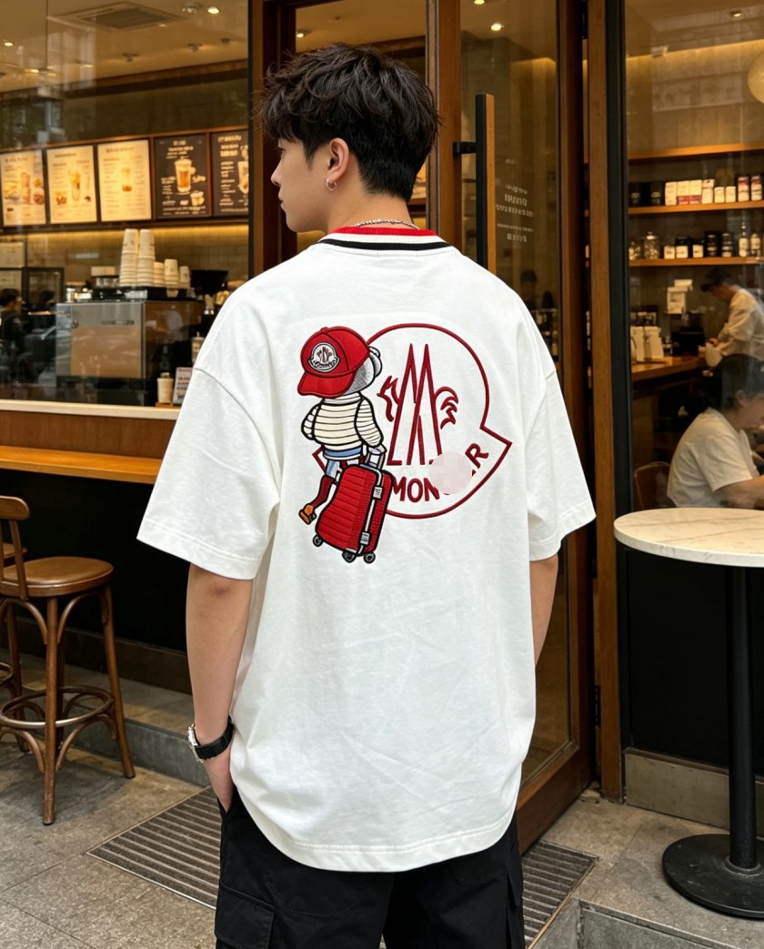 モンクレール  メンズ レディース 半袖Tシャツ